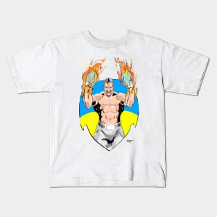 Usyk fire Kids T-Shirt